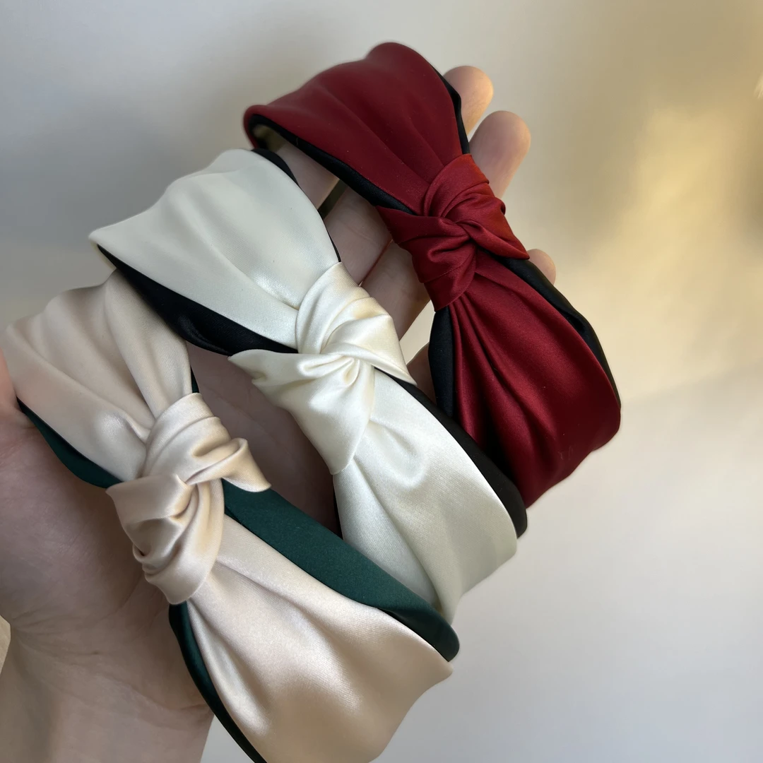 Xyuer渐变色高品质布艺款发箍气质网红时尚百搭