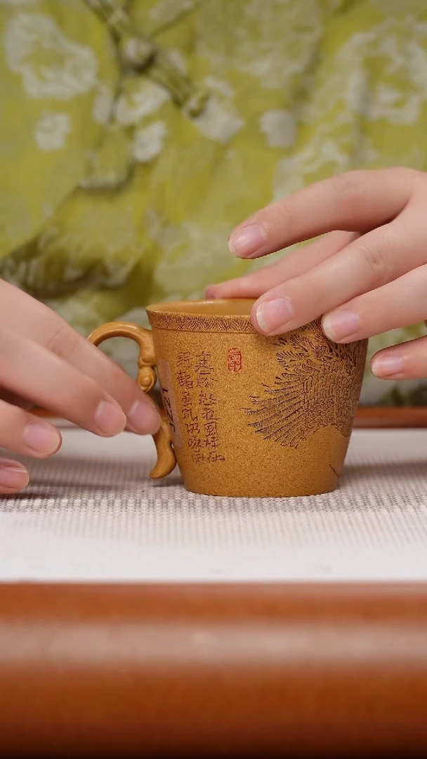 【闪购商品】紫砂茶杯非遗茶器-JZ21
