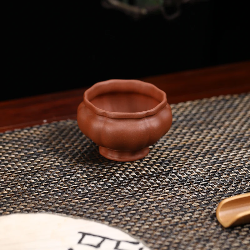 手工杯 | 仇峰红皮龙锦囊花器体验款