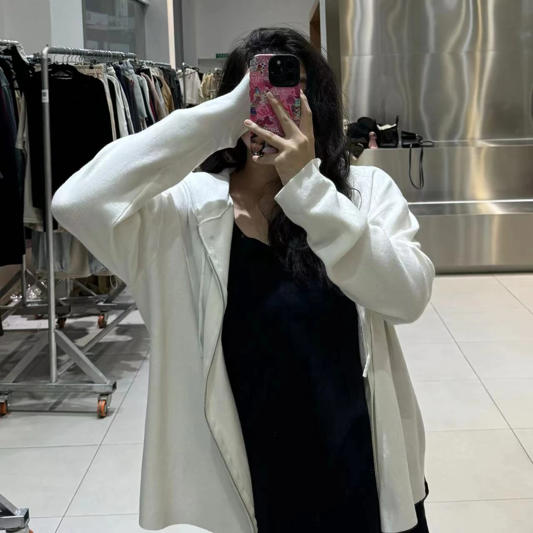 《年底清仓福利》毛衣拉链外套大码女装早秋显瘦百搭修身休闲上衣