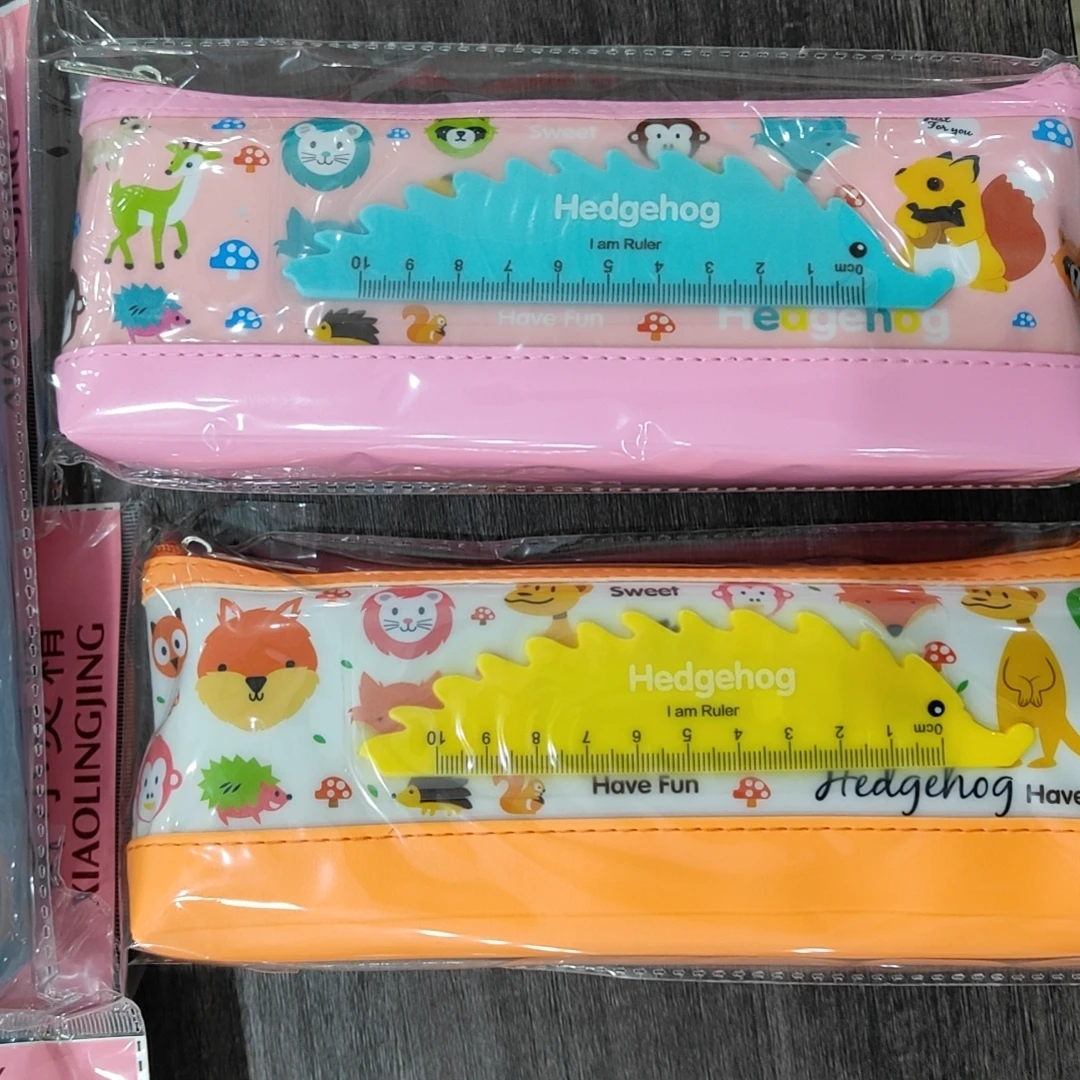 小灵精牛津布笔袋（不挑颜色）689