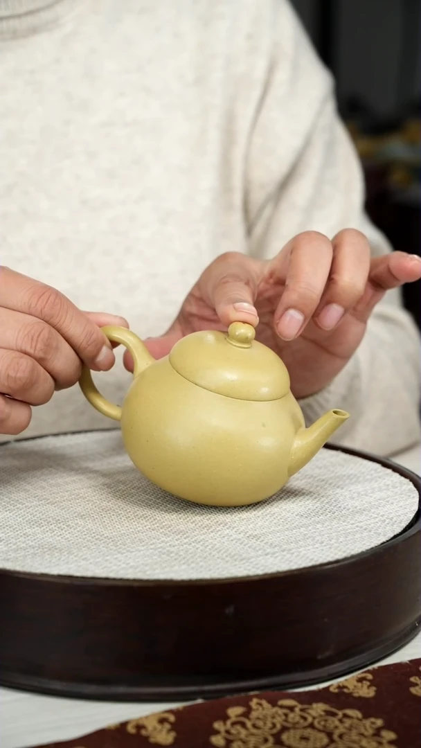 【闪购商品】紫砂茶杯本绿水平壶