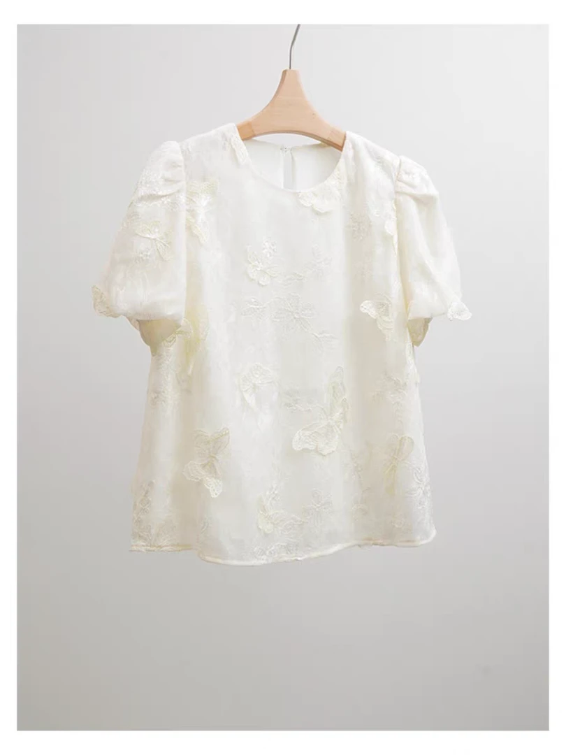 乖一点时尚夏季甜美印花休闲T恤衫No退No换