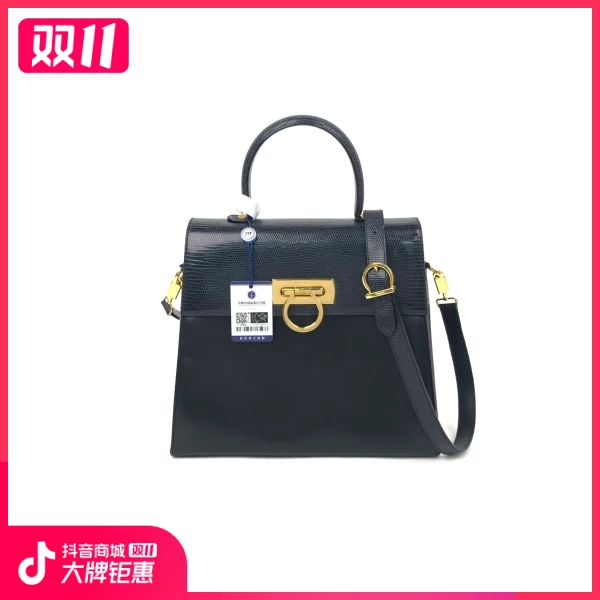 95新/菲拉格慕/妃鱼/单肩包/市场价18000/241031SJ0025