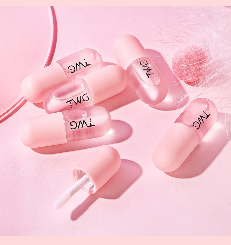 【免费试用】保湿滋润唇油水润护唇打底养护唇膜补水蜜桃唇