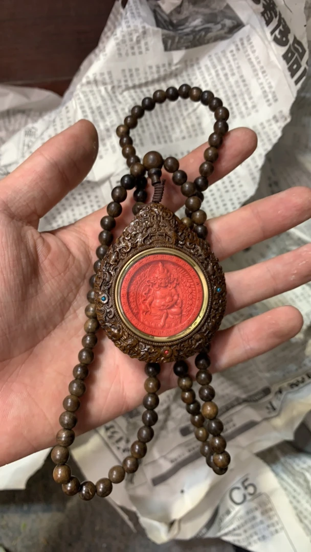 天然辰砂【闪购商品】辰砂朱砂脖挂串