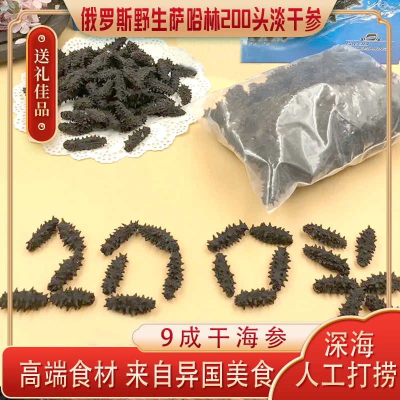 【丽莎小武甄选】俄罗斯深海海域非养殖海参200头