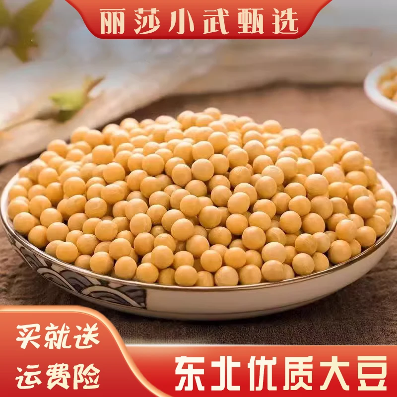 【丽莎小武甄选】精选东北大豆黄豆自己家种的笨大豆可生豆芽榨豆浆