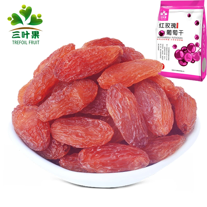 三叶果吐鲁番红玫瑰葡萄干2斤/5斤