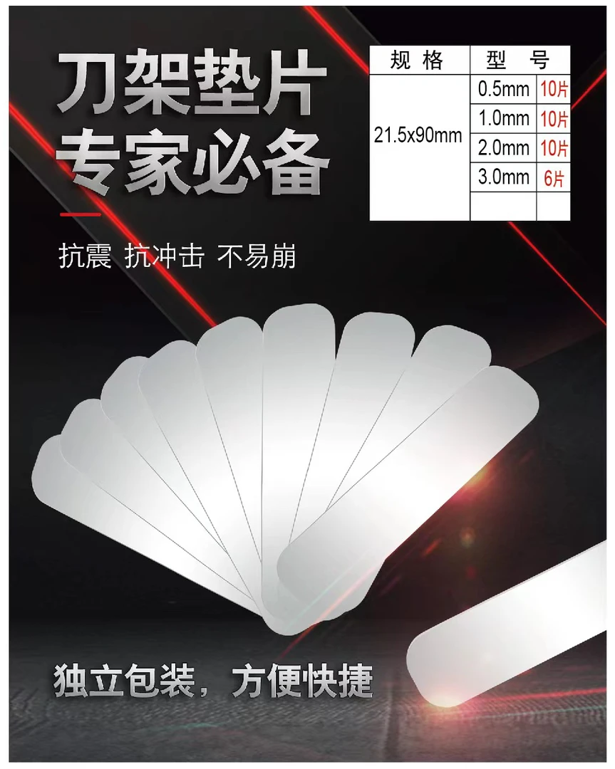 0.5-3刀具垫片（约36片）混装