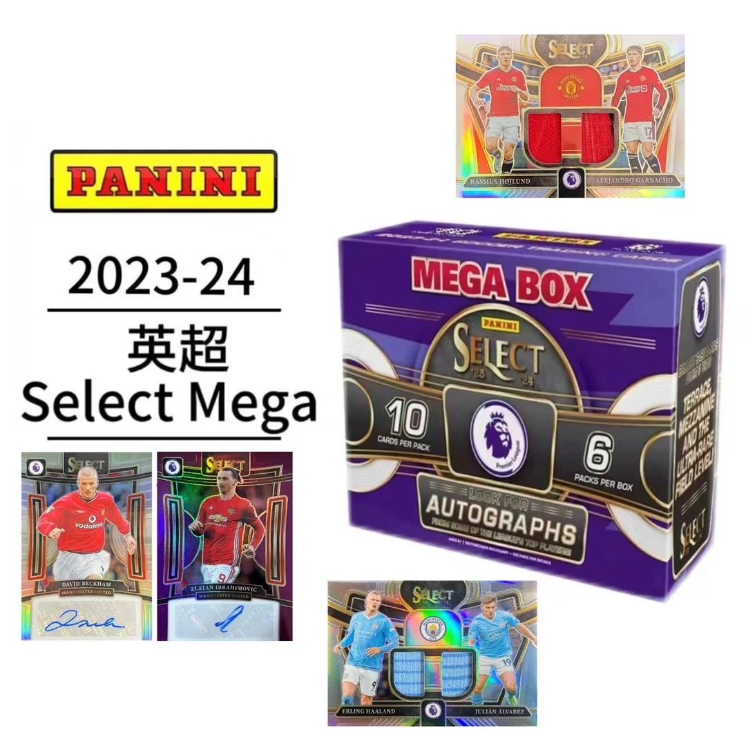 帕尼尼【球星卡盒】23/24 英超 Select Mega球星卡 潮玩【默认代拆】