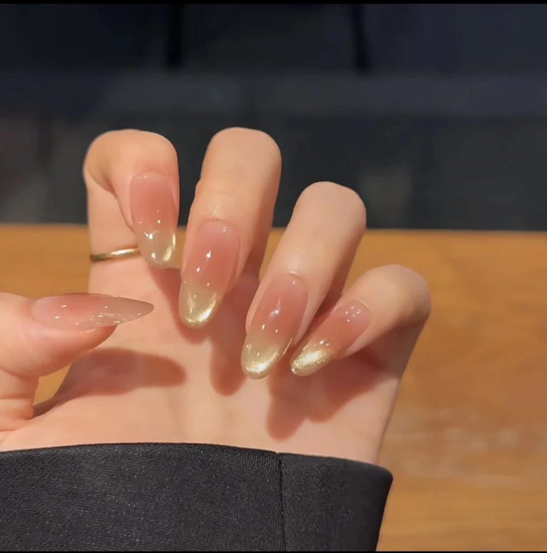 长椭圆【杨枝甘露】穿戴甲65