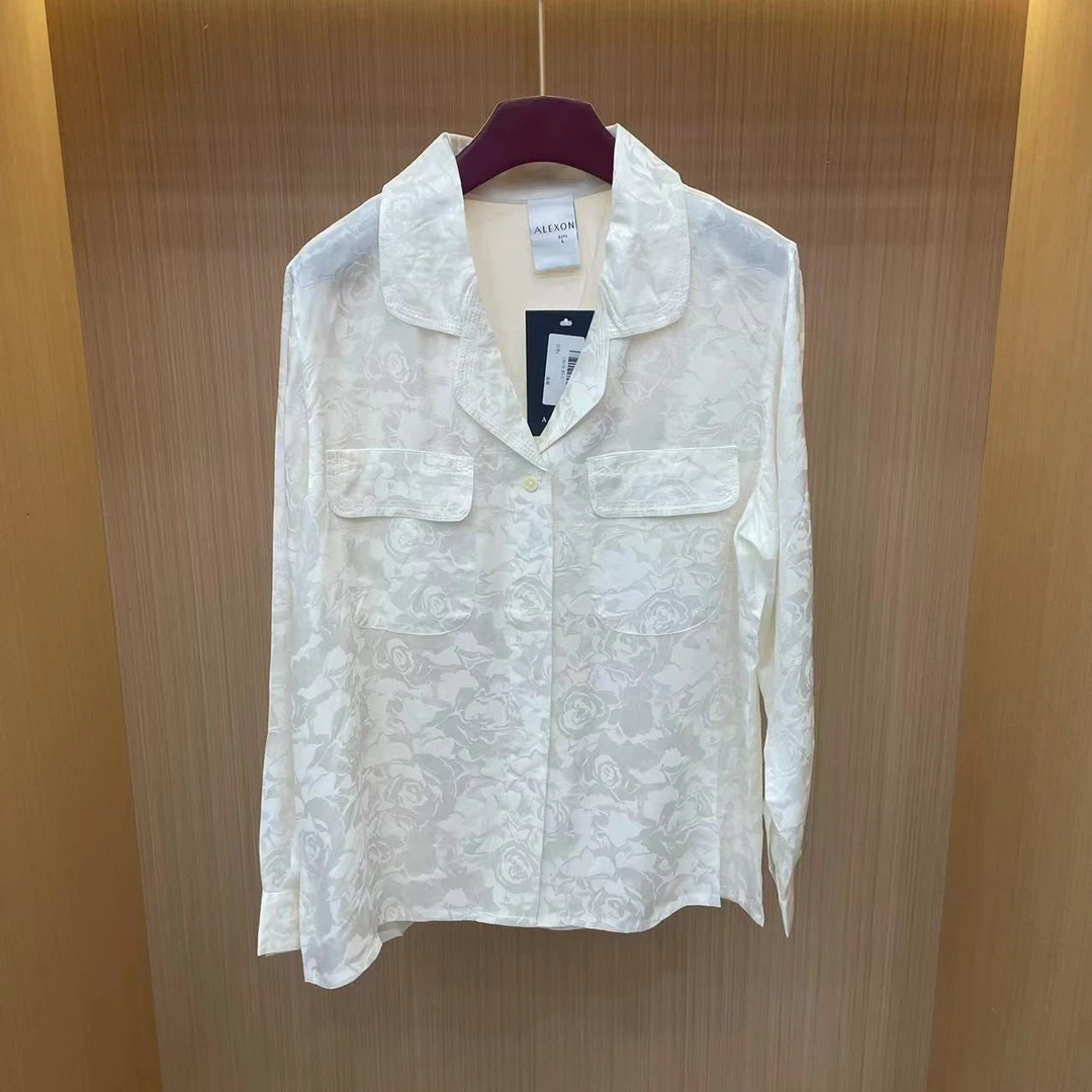 【LJWM】国风桑蚕丝衬衫 C5079