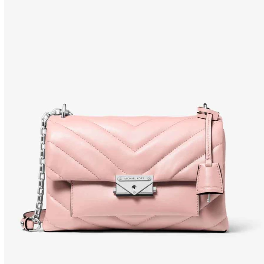 全新未使用 MICHAEL KORS/迈克高仕 Cece中号绗缝羊皮单肩包