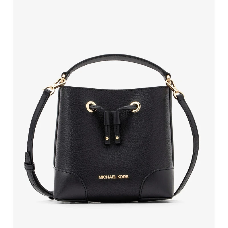 全新未使用 MICHAELKORS/迈克高仕 女士休闲通勤手提单肩水桶包