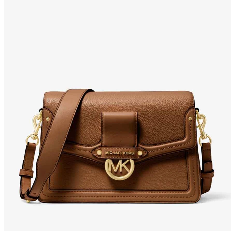 全新未使用 MICHAEL KORS/迈克高仕  Jessie 中号皮质单肩包