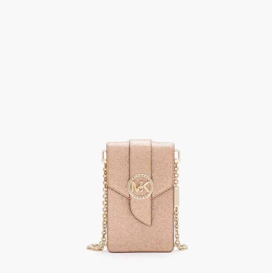 全新未使用 MICHAELKORS/迈克高仕 女士链条休闲百搭单肩斜挎包