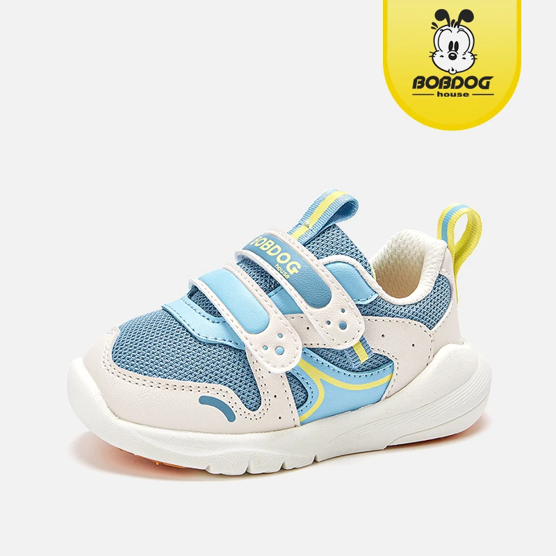 【网面学步鞋】BOBDOGHOUSE童鞋软底学步机能鞋  BWP23Q750 17-26