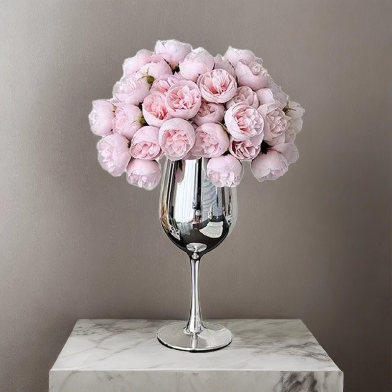 玄关开放格花瓶摆件摆设放电视柜客厅软装装饰品轻奢高级感简约