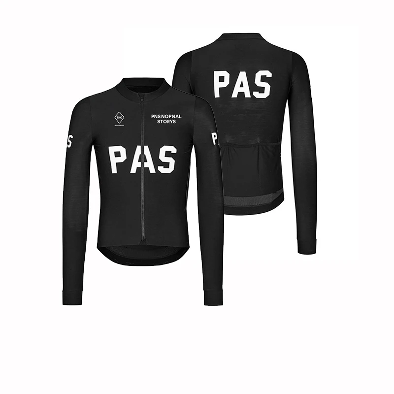 PAS春夏薄款长袖自行车男女通用骑行服公路赛车服比赛服户外防晒