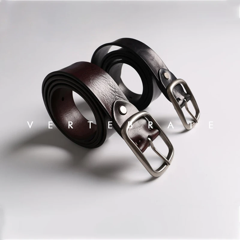 男士皮带牛皮针扣复古休闲潮流真牛皮牛仔裤腰带皮带男款男生皮带