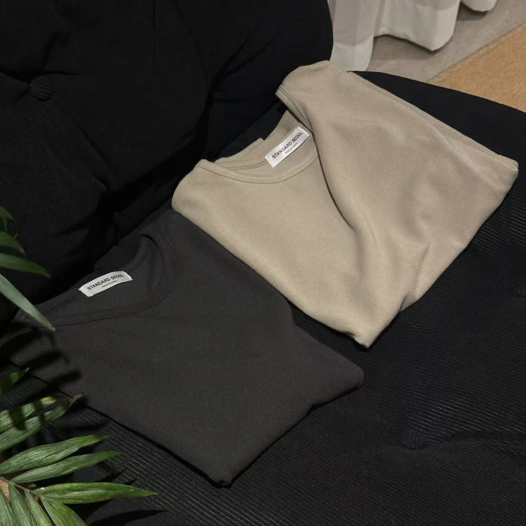 Julia姐姐】基础厚款磨毛T恤