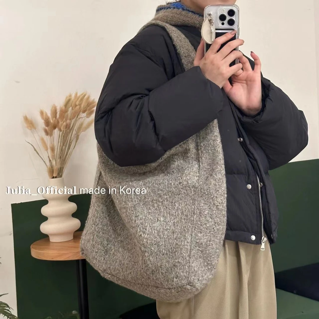 julia姐姐】‘卷毛’大容量秋冬休闲百搭子母包