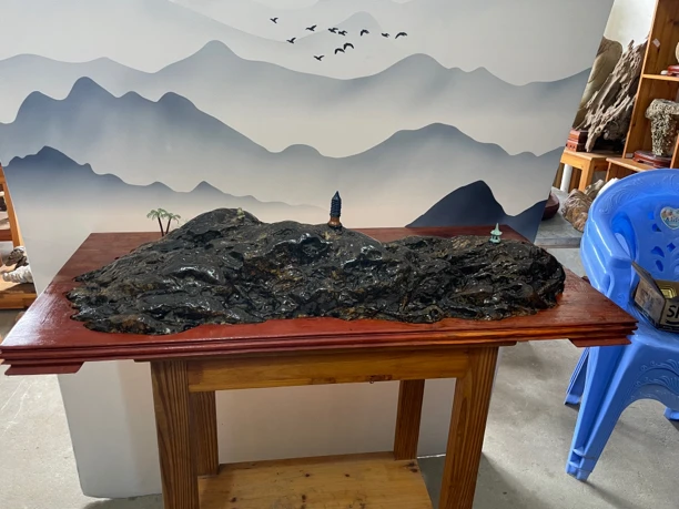 天然石头华安玉九龙璧原石水冲奇石观赏石