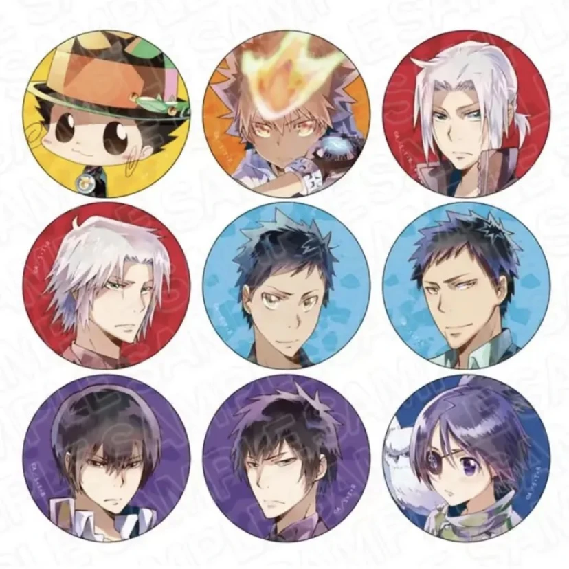 【拆包】家庭教师 水彩风 战斗系列吧唧 现货