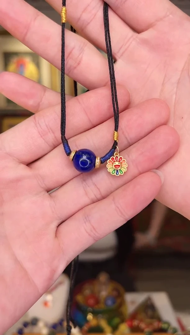 【闪购商品】青金石吊坠银S925镶嵌011026/多样性发一