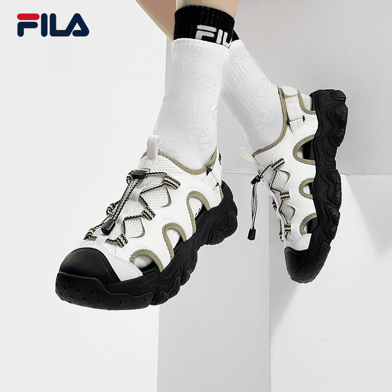 Fila/斐乐猫爪凉鞋FLUID 5 SANDAL 溯溪少女老爹鞋凉鞋F12W422402