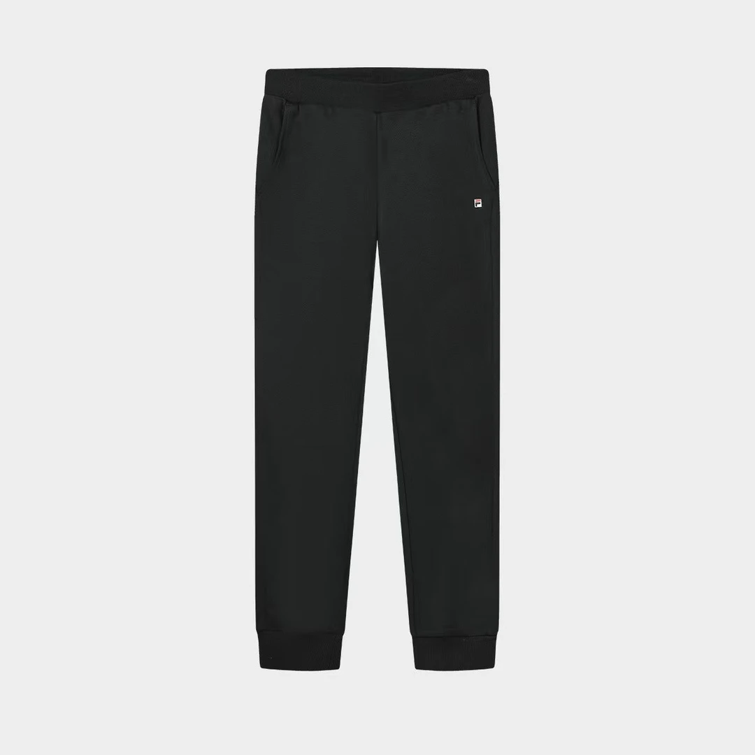 Fila/斐乐冬款【女子时尚休闲舒适针织抽绳长裤运动裤】F11W318605