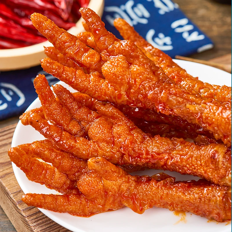 【19,8抢20包】虎皮鸡爪解馋零食推荐郊游旅行休闲下午茶零食大礼包