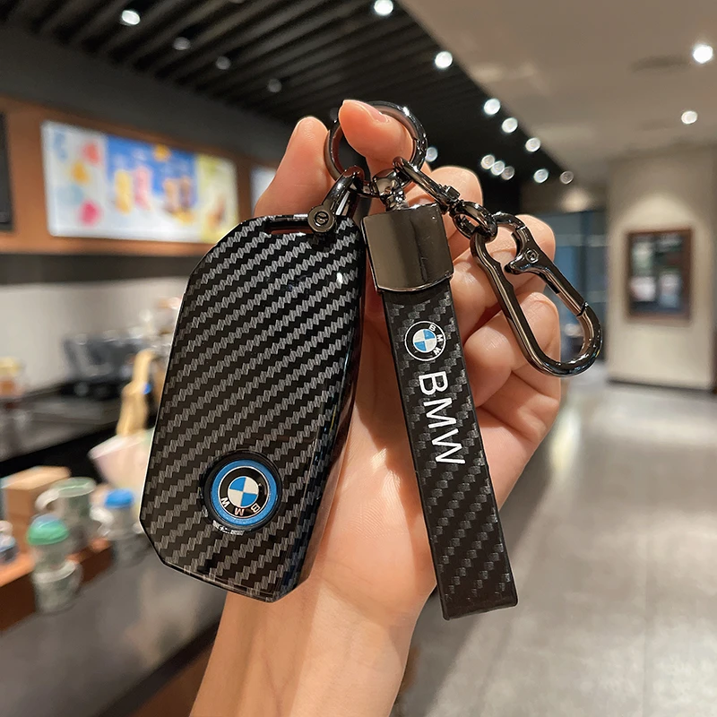 适用宝马钥匙套24款新5系X5/X1/iX1/7系735壳X6/i5/X7/i7/530Li扣