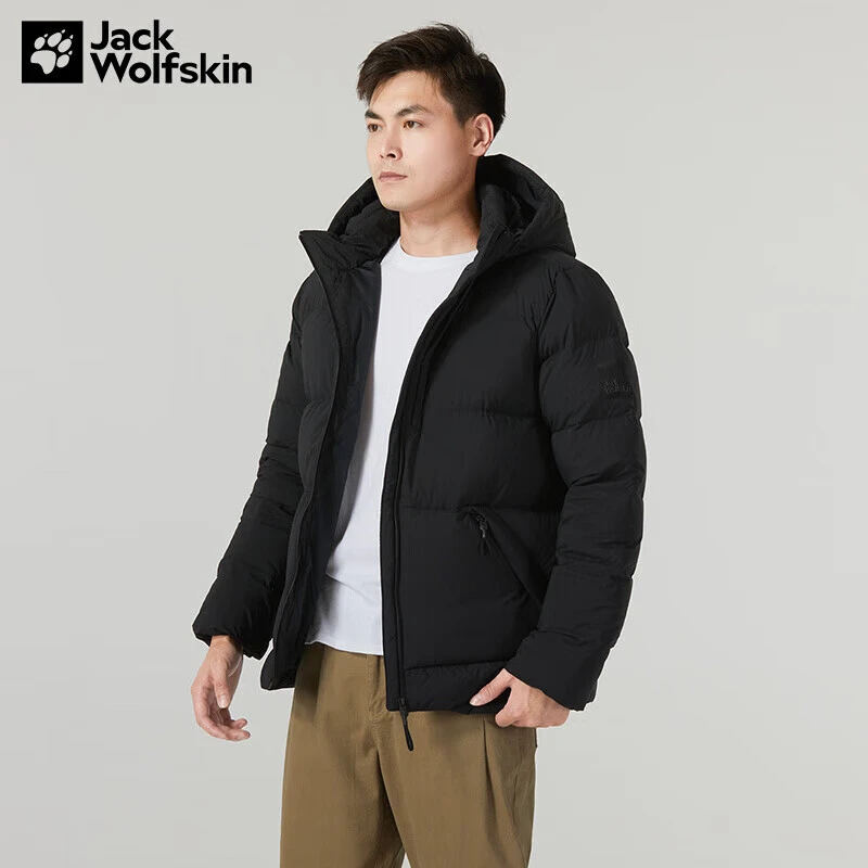 Jack Wolfskin狼爪羽绒服男保暖防风宽松650蓬白鹅绒外套5031811