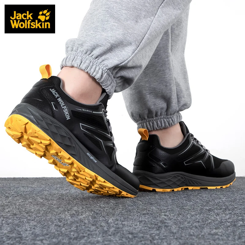 Jack Wolfskin狼爪徒步鞋户外防水耐磨低帮登山鞋越野跑鞋4053511