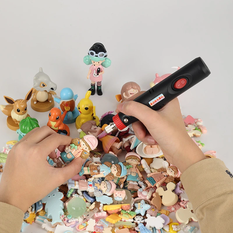 杭泰小红帽diy手工水晶滴胶迷你USB小电钻珍珠公仔钻眼桃核打孔器