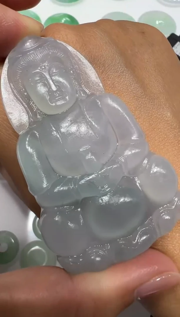 【闪购商品】定制翡翠未镶嵌观音