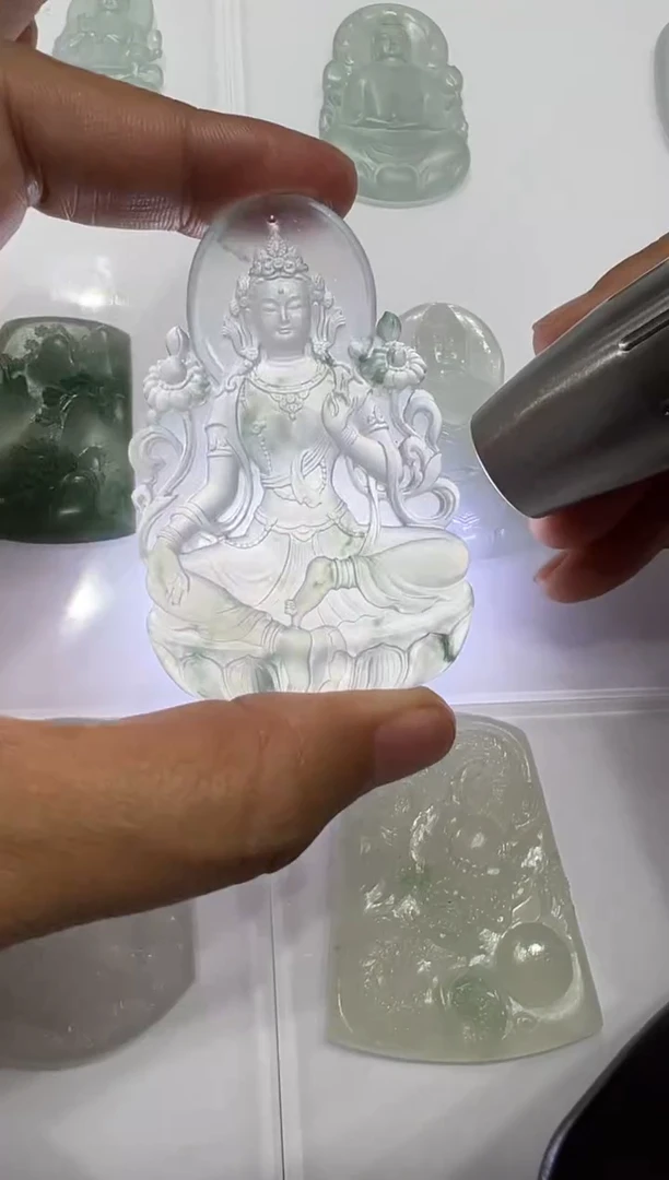 【闪购商品】定制翡翠未镶嵌度母