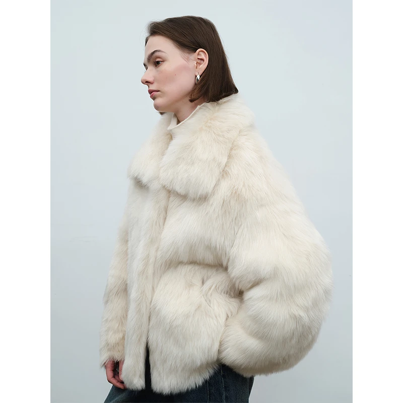 CC皮草 “恋综托卡”秋冬皮毛一体气质新款毛皮草女