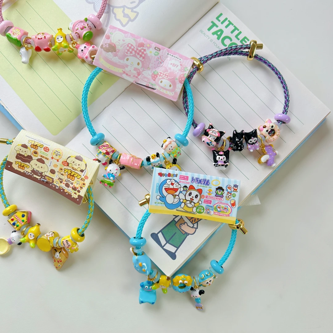 多巴胺滴油手绘珠DIY手工手链