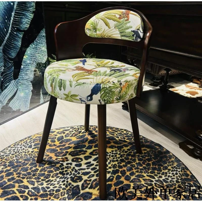 【直播间福利】可转动椅子妆台凳家用板凳餐桌凳多用餐椅环保家具