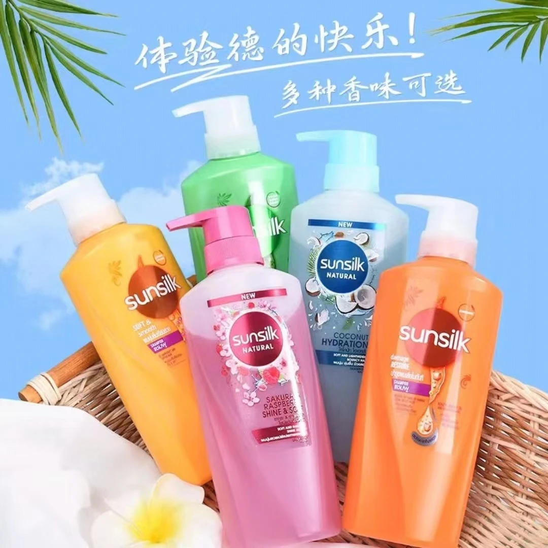 泰国sunsilk护发留香素夏士莲椰子洗发水护发素修复干枯柔顺450ml