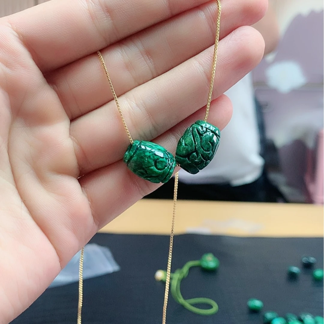 【闪购商品】翡翠耳饰未镶嵌