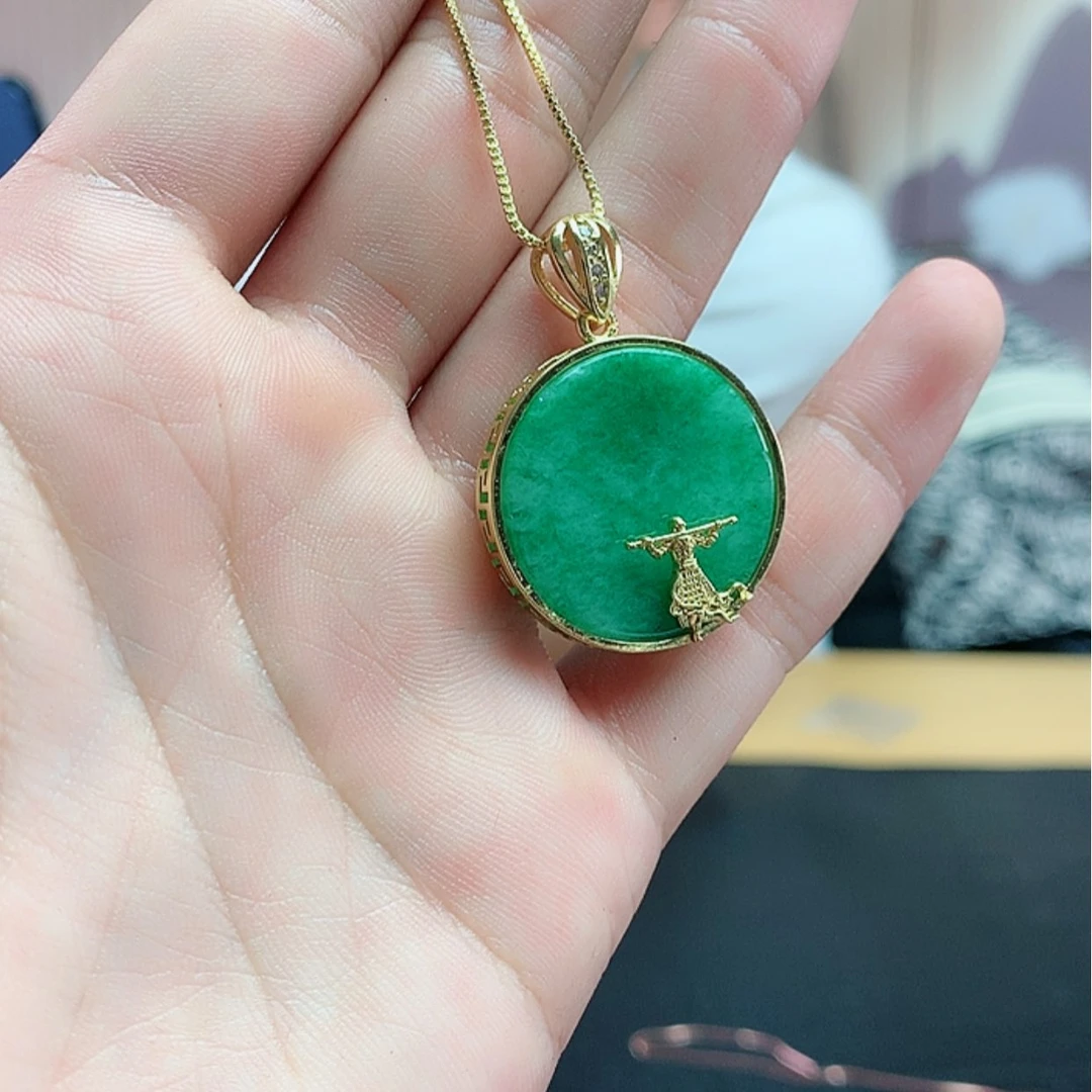 【闪购商品】翡翠颈饰未镶嵌