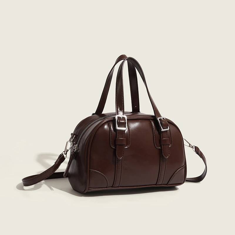 高级感枕头包女2024新款韩系复古手提小包小众少女百搭单肩斜挎包