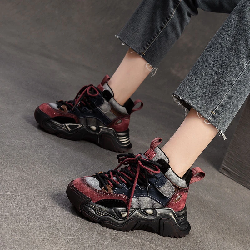 轻便高颜值轻便防滑运动休闲鞋时尚百搭洋气韩版老爹鞋女