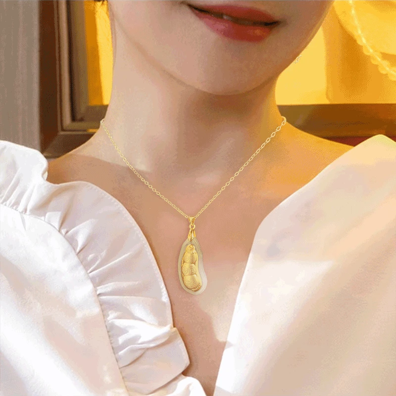 【新春福利】四季新款如意豆子时尚传承古法珠子镶嵌挂饰Y1