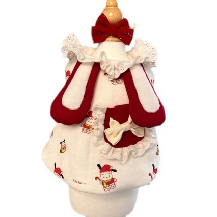 宠物衣服可爱红色小型犬