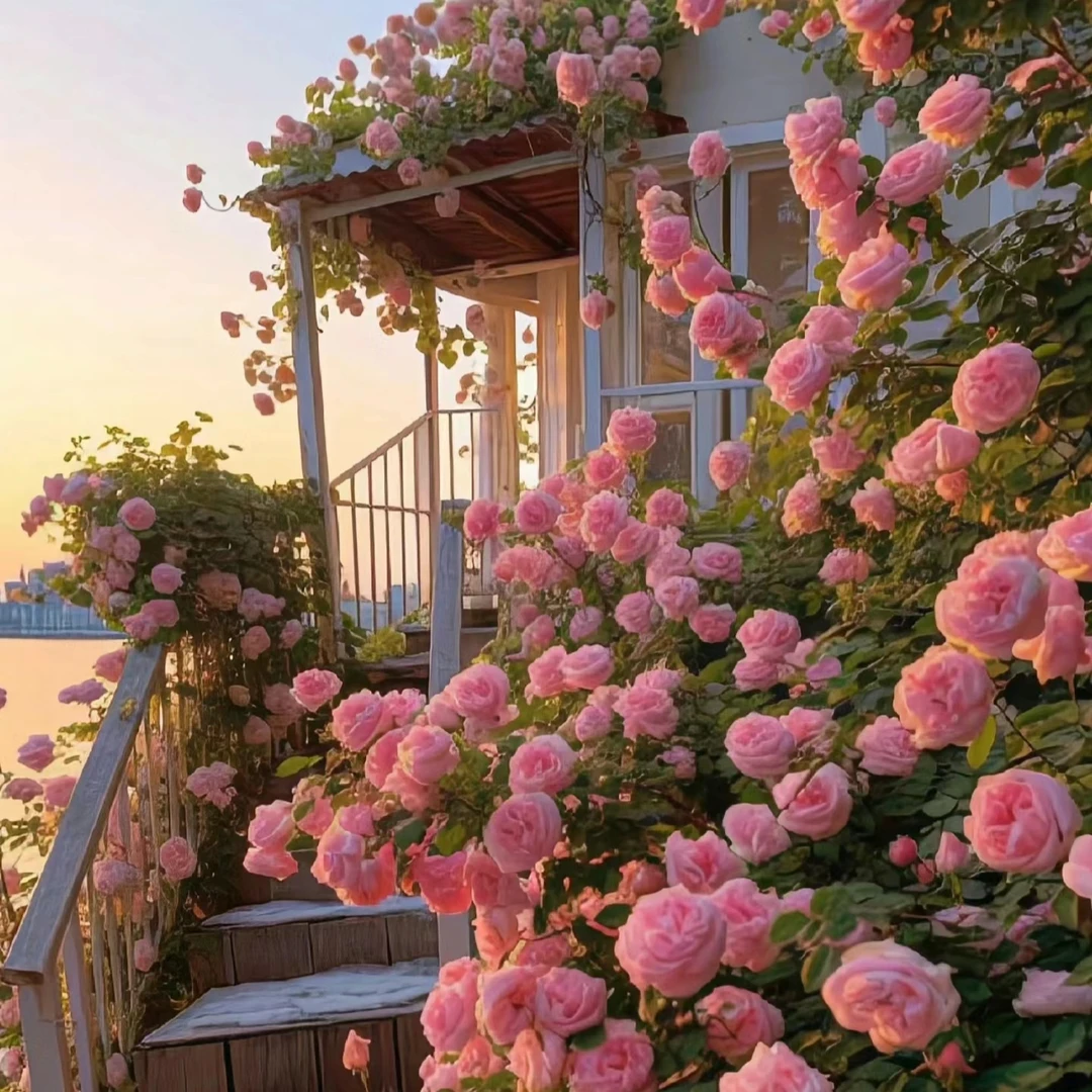 【全网低价】蔷薇老桩对版新手好养当季爬墙耐热耐寒花卉四季常青